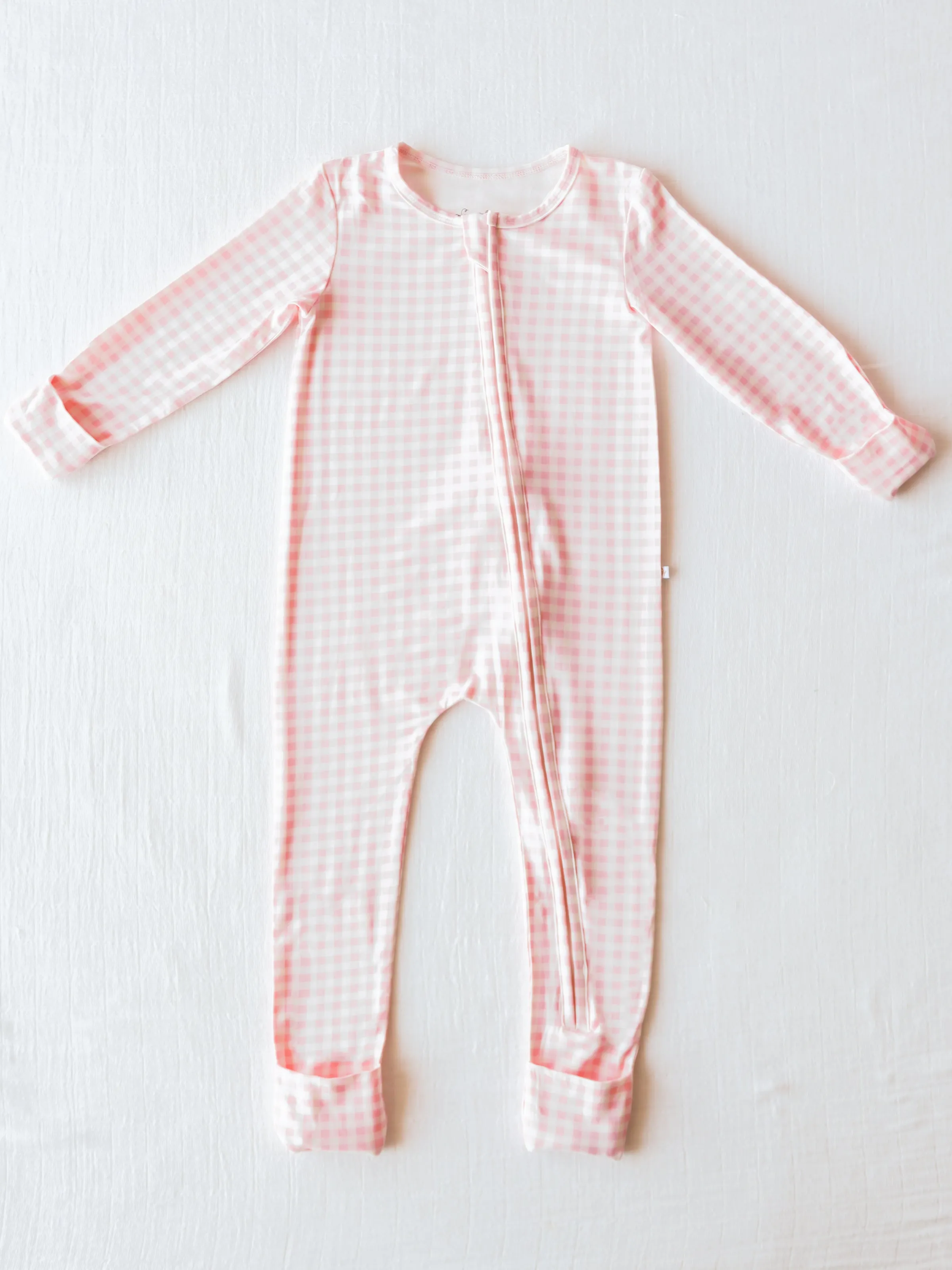 Cloud Layette - Flamingo Check