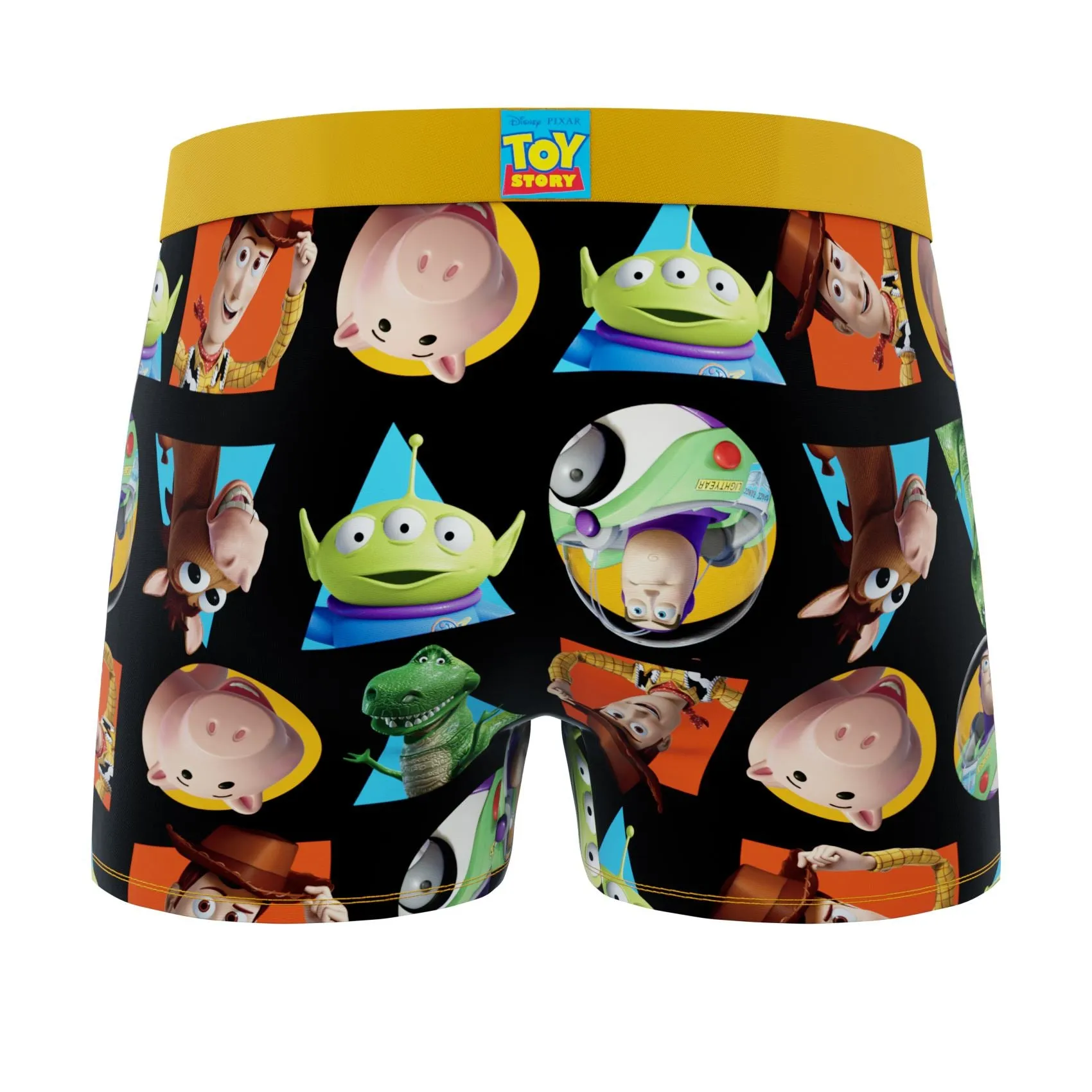 CRAZYBOXER Disney Toy Story Group   Aliens Men's Boxer Briefs (2 pack)