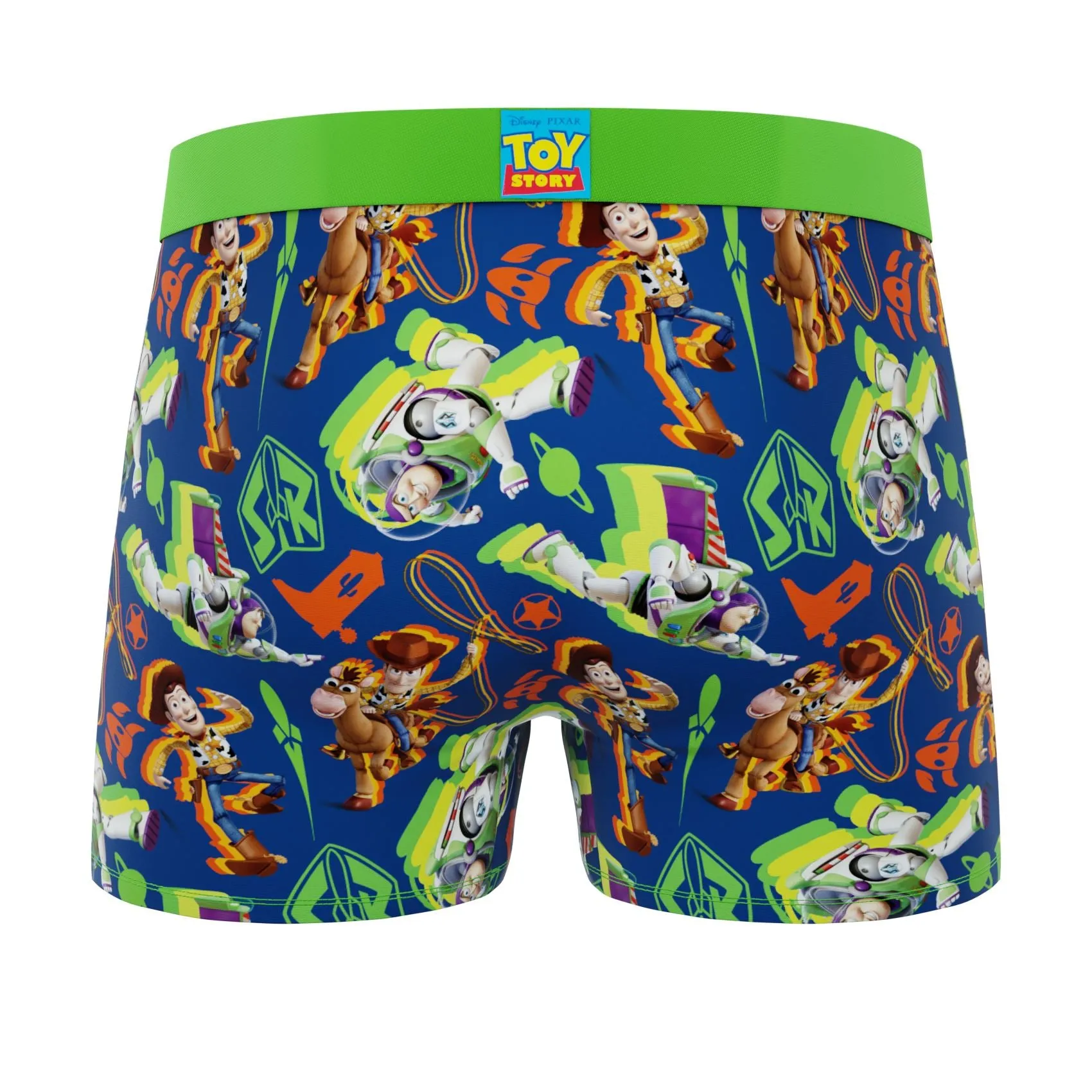 CRAZYBOXER Disney Toy Story Group   Aliens Men's Boxer Briefs (2 pack)