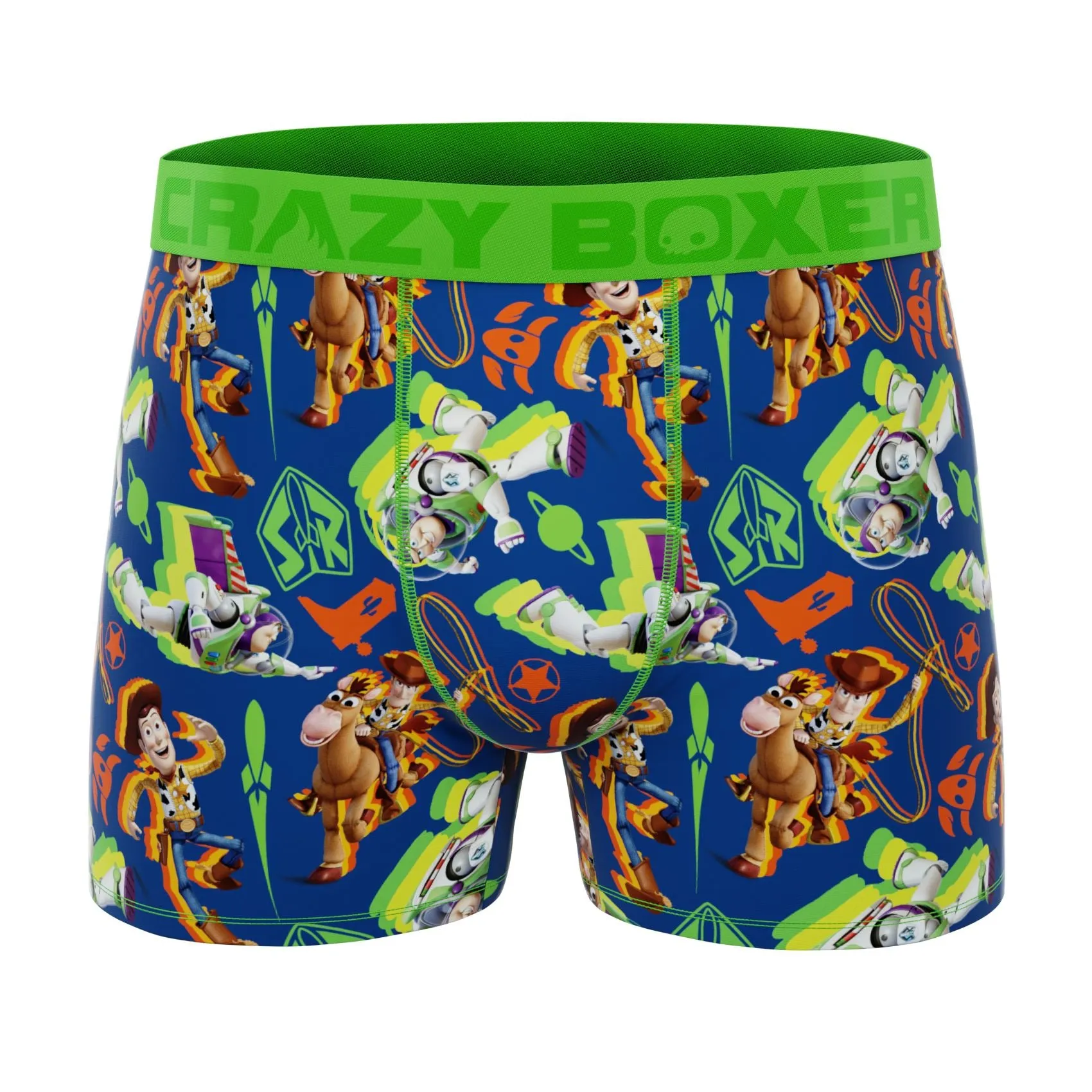 CRAZYBOXER Disney Toy Story Group   Aliens Men's Boxer Briefs (2 pack)