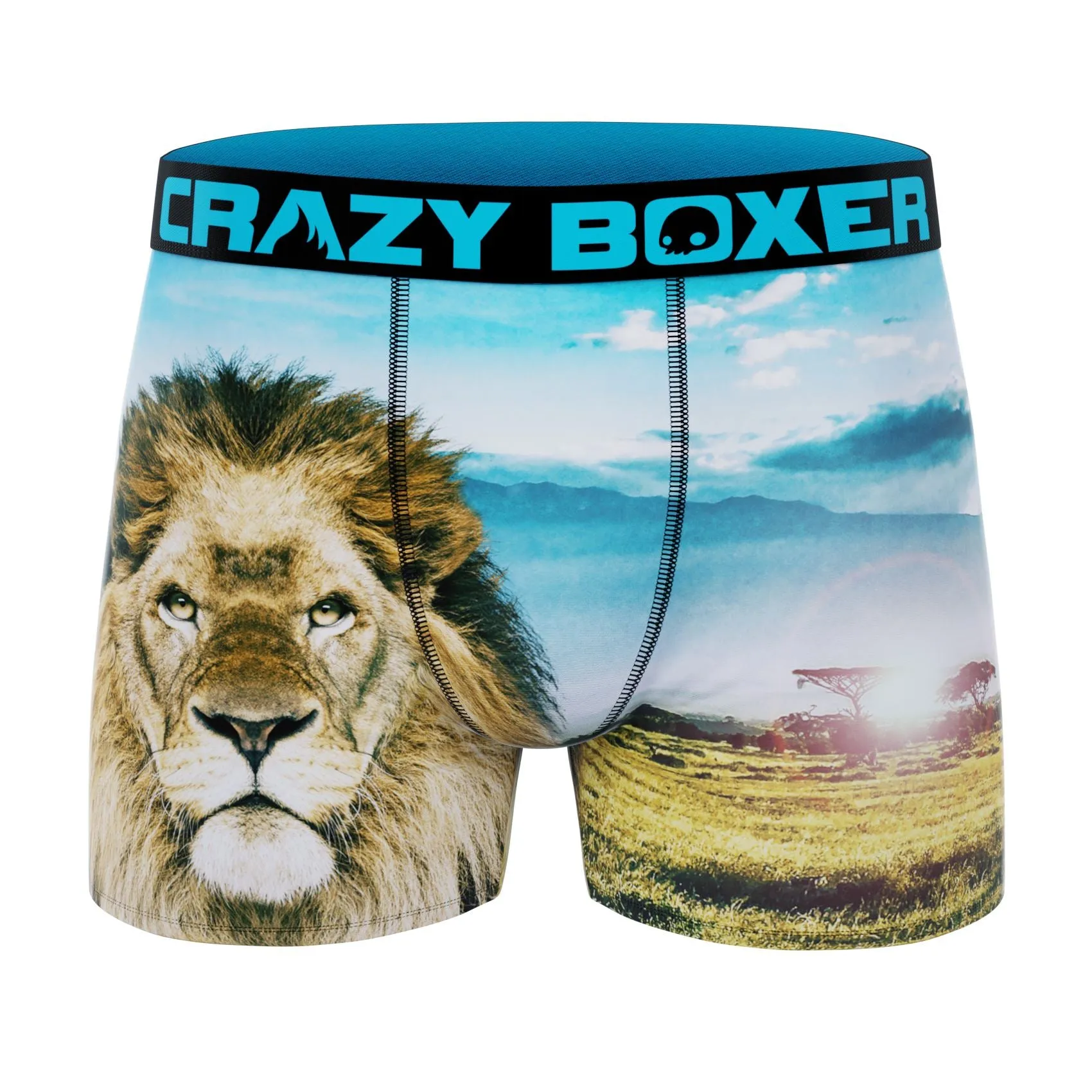 CRAZYBOXER Lion All Star Men's Boxer Briefs