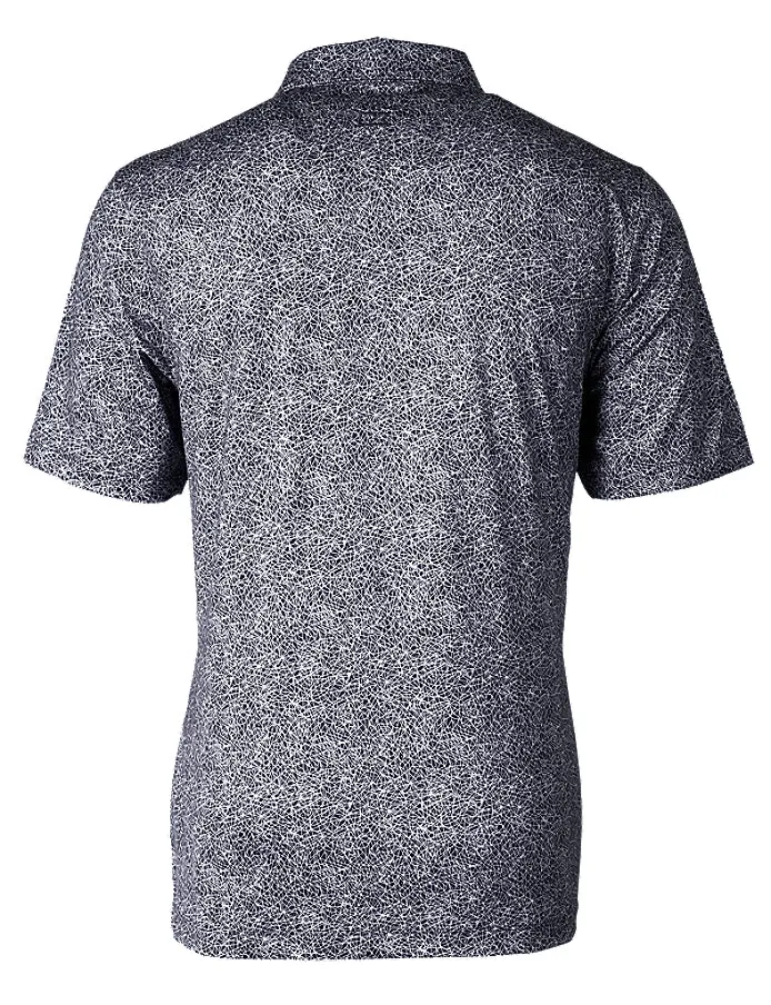 Cutter & Buck - Pike Constellation Print Stretch Mens Polo