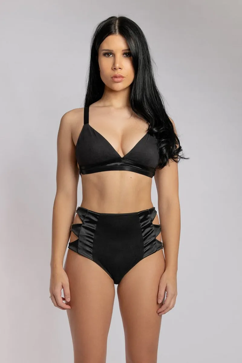 CXIX Aphrodite Triangle Top - Black