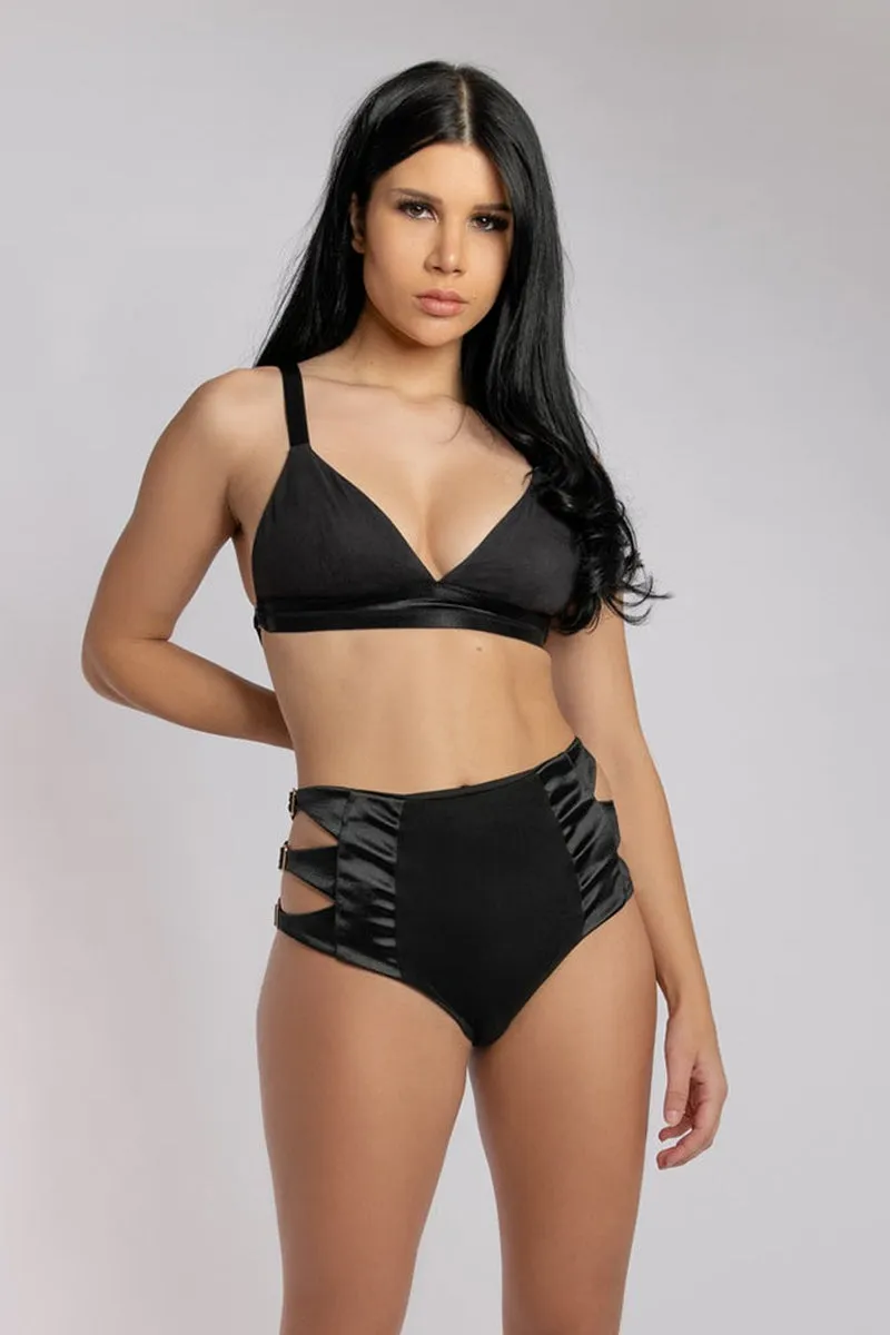 CXIX Aphrodite Triangle Top - Black