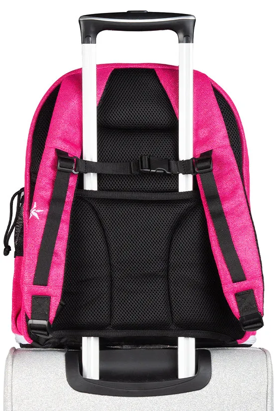 DiamondNet™ in Hyper Pink Rebel Dream Bag Plus With White Zipper