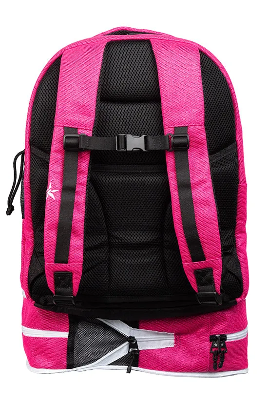 DiamondNet™ in Hyper Pink Rebel Dream Bag Plus With White Zipper