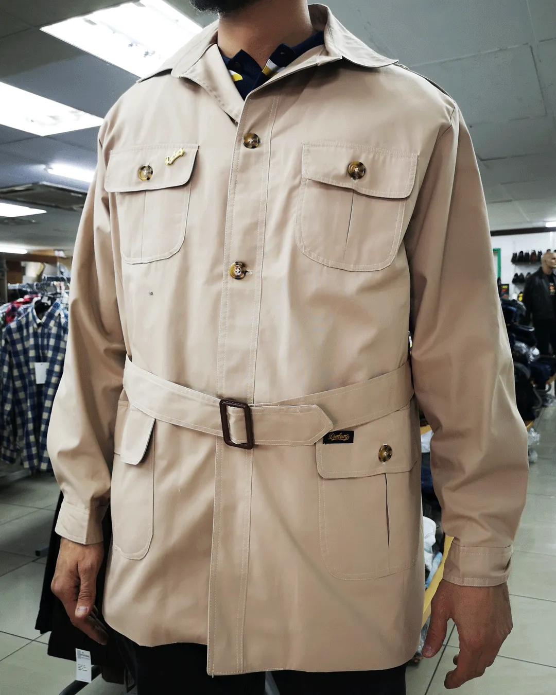 DURBURG Dallas Bush Khaki Jacket