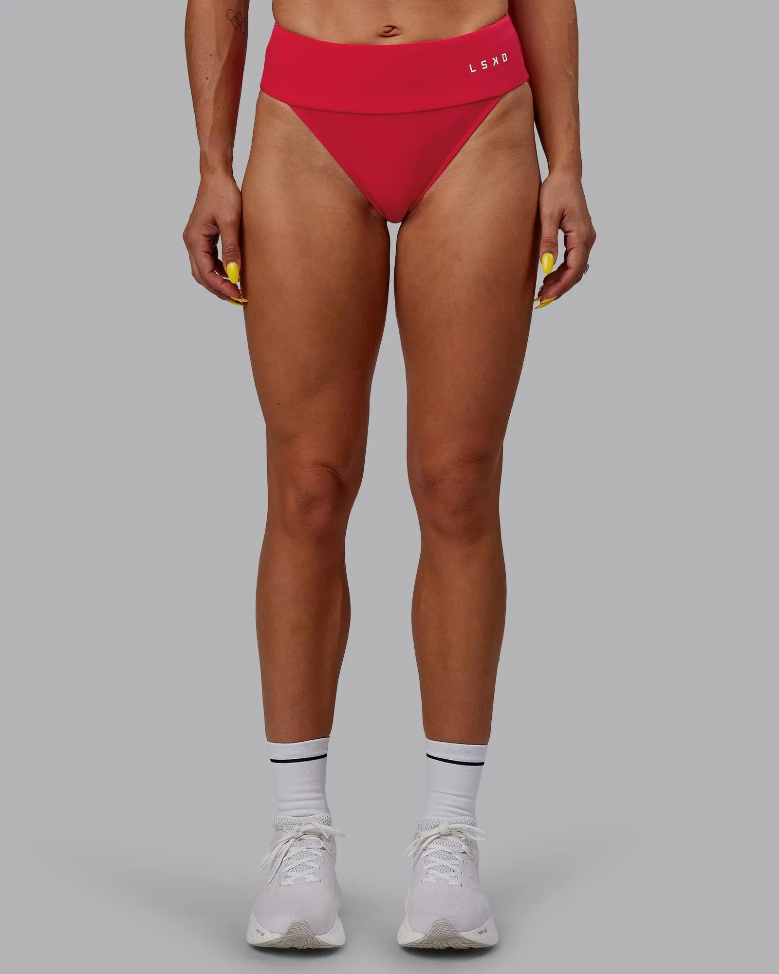 Elevate Sprinting Briefs - Scarlet