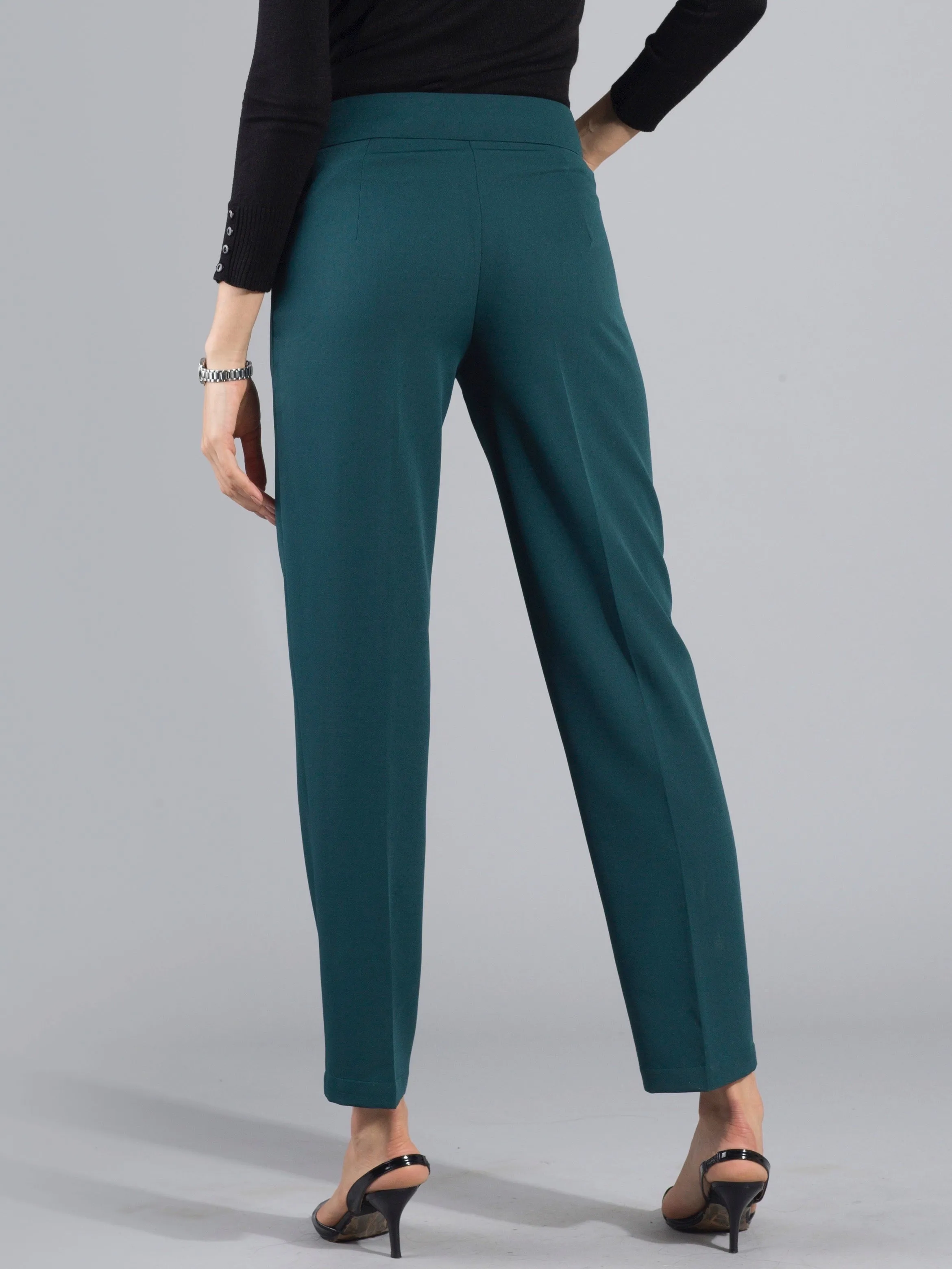 Essential Easy Care Work Trousers - Bottle Green