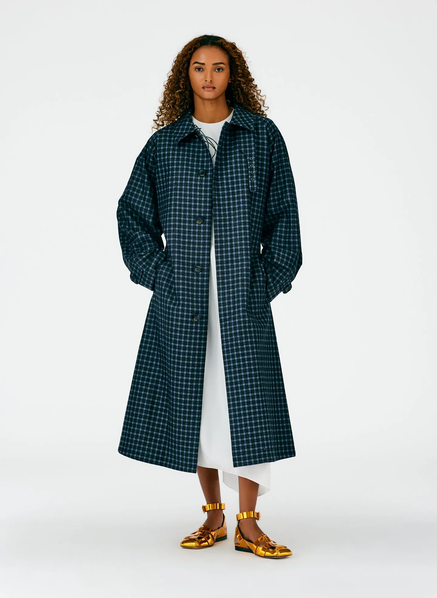 Feather Weight Wool Cashmere Frank Coat