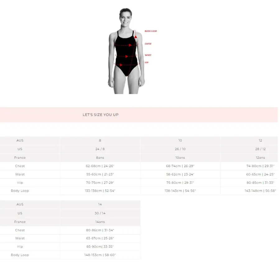 Funkita Girls Tie Me Tight One Piece FKS001G- Black Swan