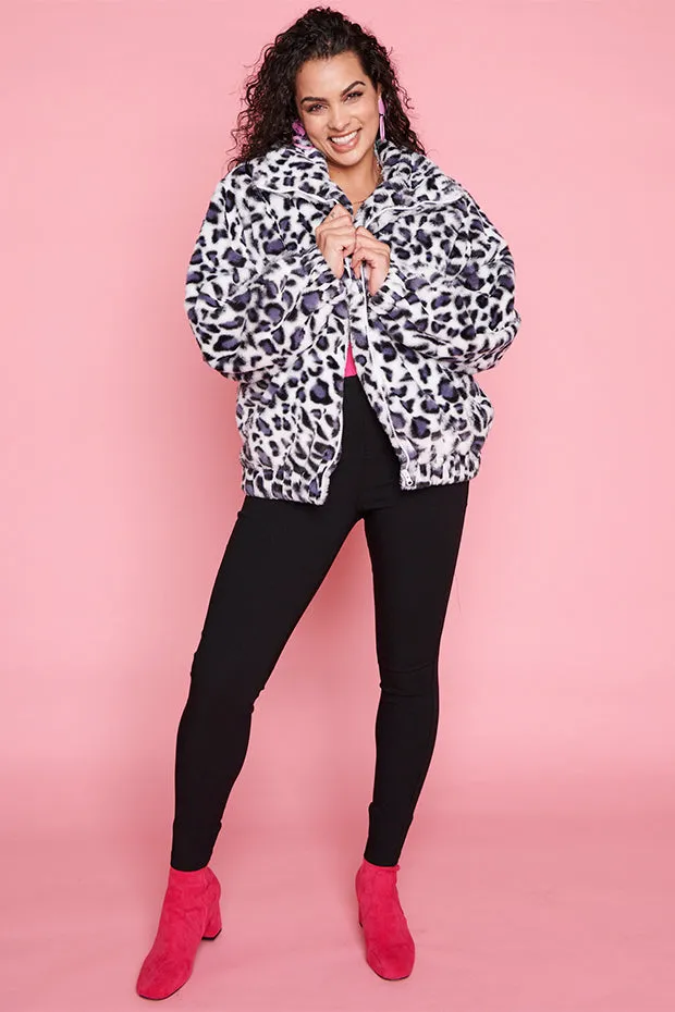 Fur Baby Snow Leopard Jacket