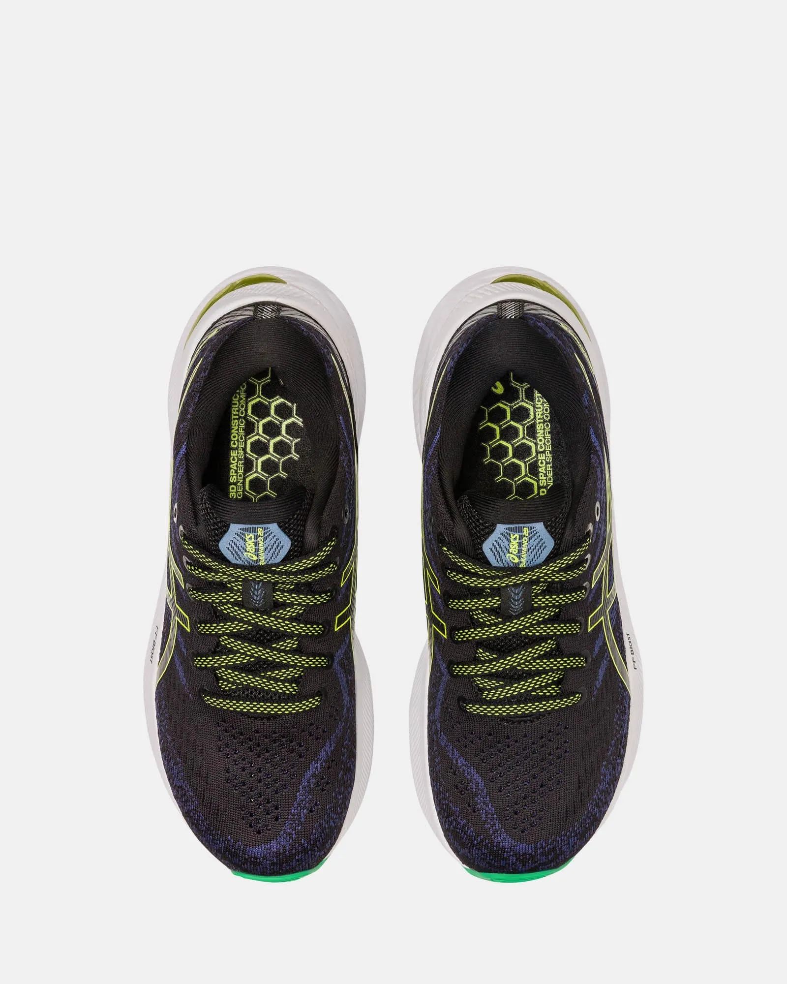 Gel-Kayano 29 Grade School Black/Lime Zest