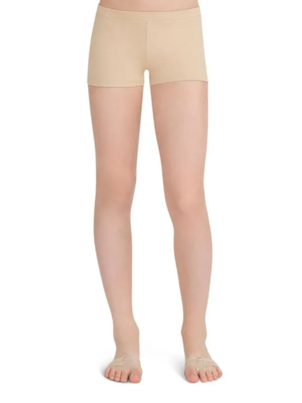 Girls Tan Boycut Lowrise Shorts (TB113C)