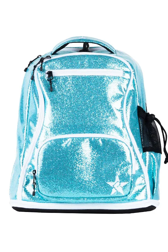 Glossy in Pixie Dust Rebel Dream Bag with White Zipper