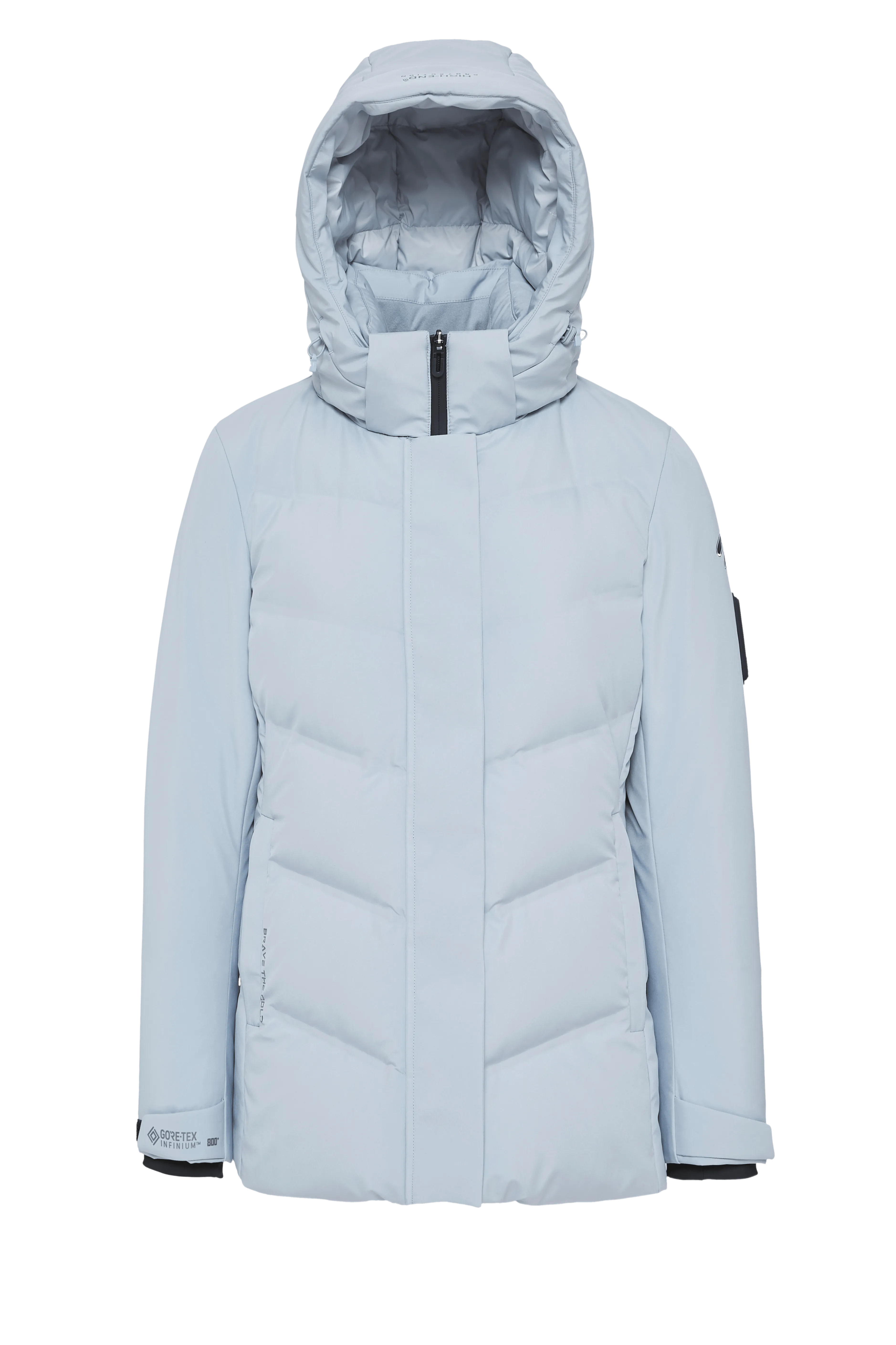 GORE-TEX® Detachable Hood Goose Down Coat