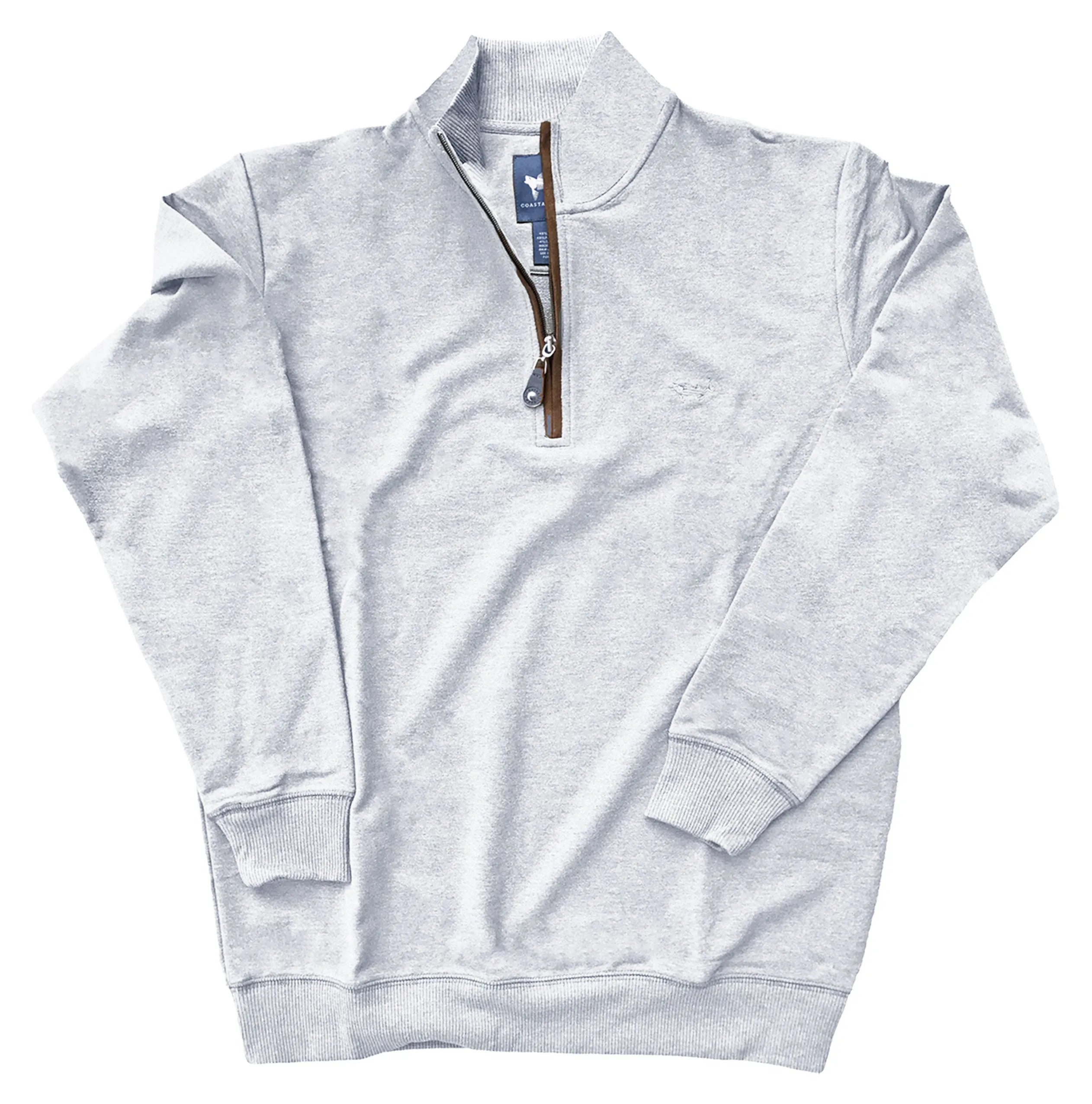 Grey Quarter Zip