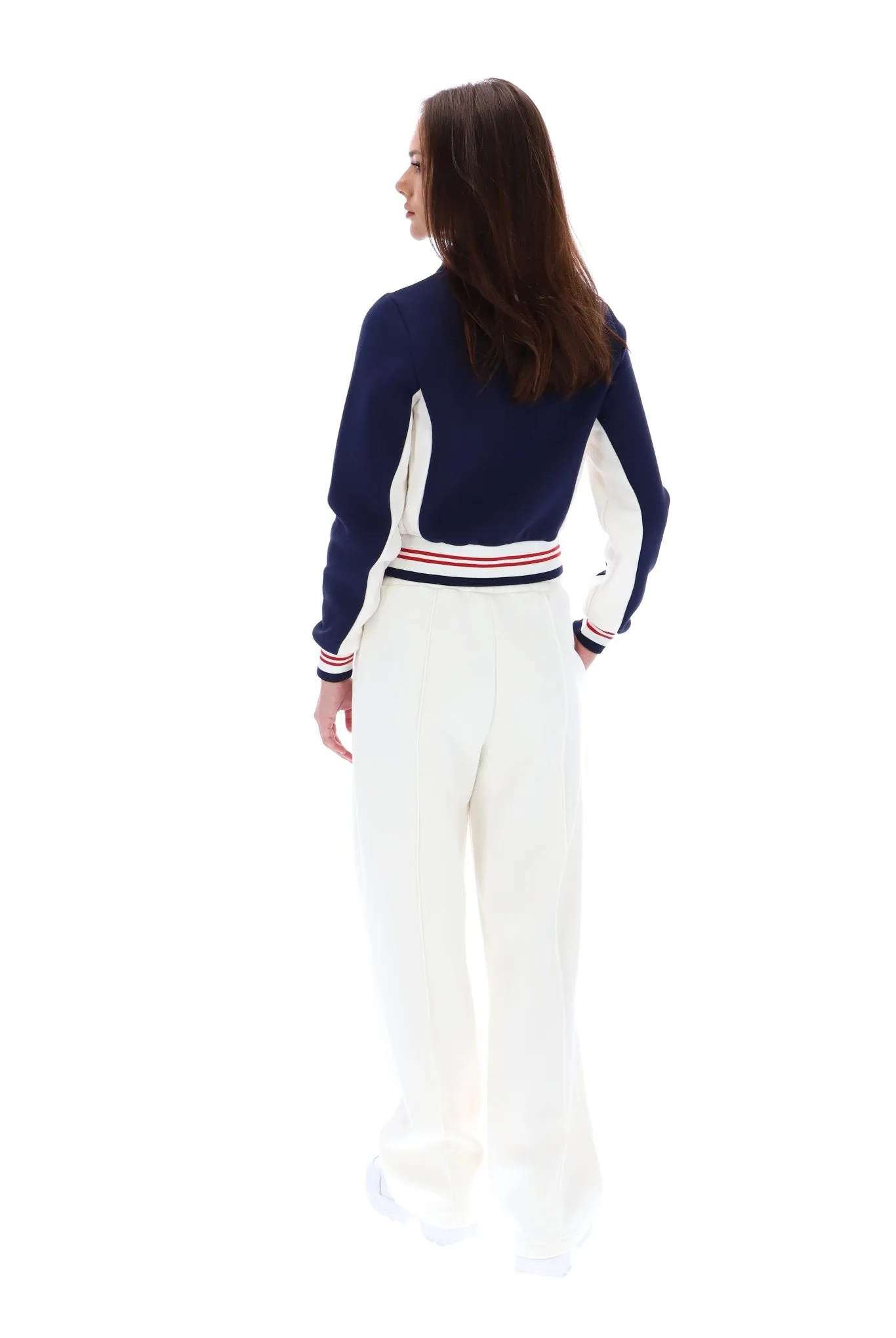 Harper Cropped Track Top