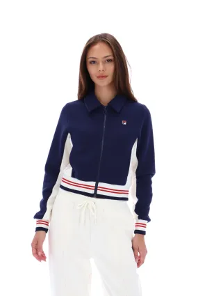 Harper Cropped Track Top