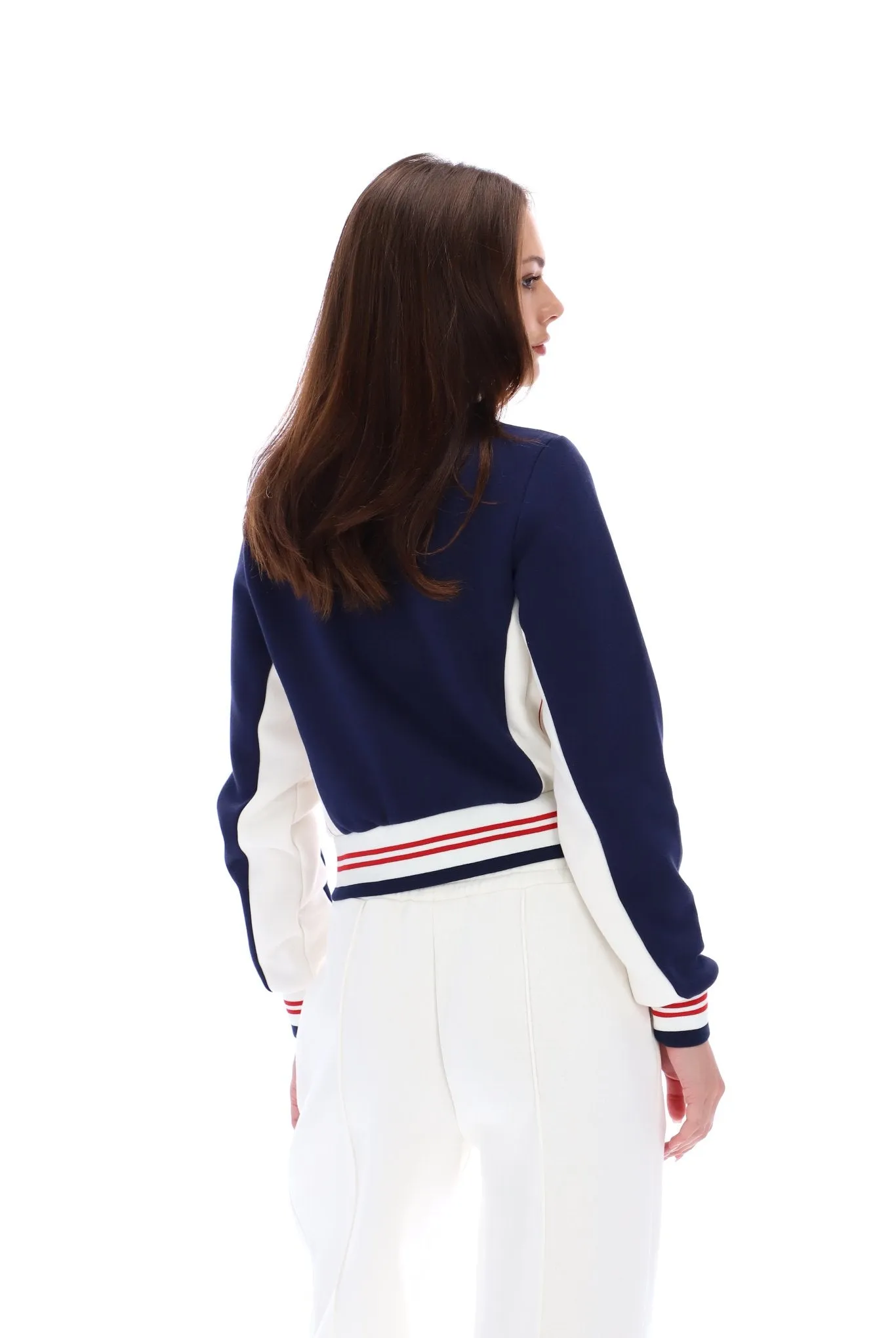 Harper Cropped Track Top