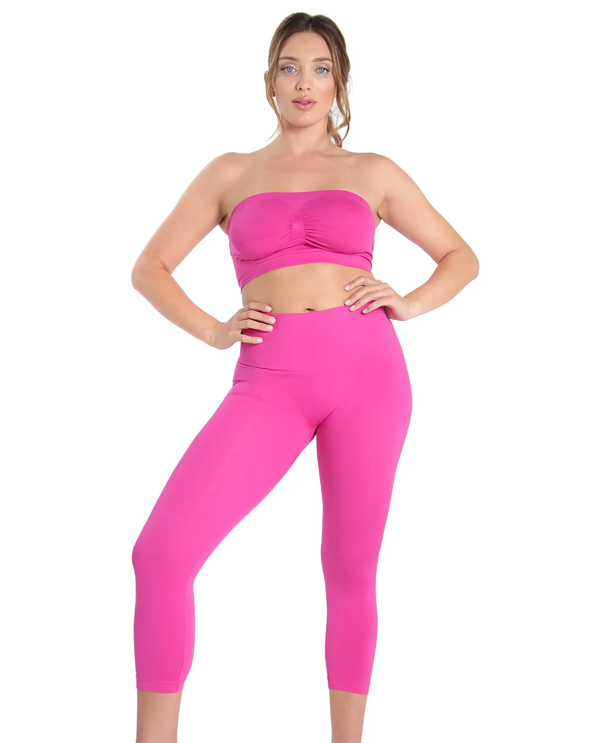 High-Waist Control Seamless Shapewear Leggings