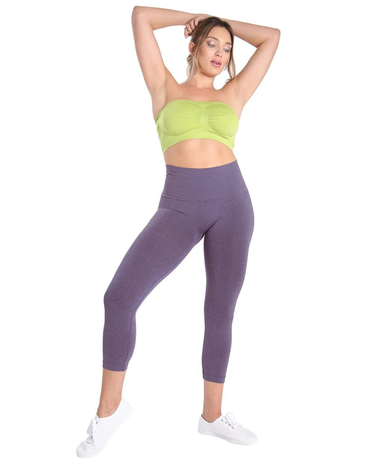 High-Waist Control Seamless Shapewear Leggings