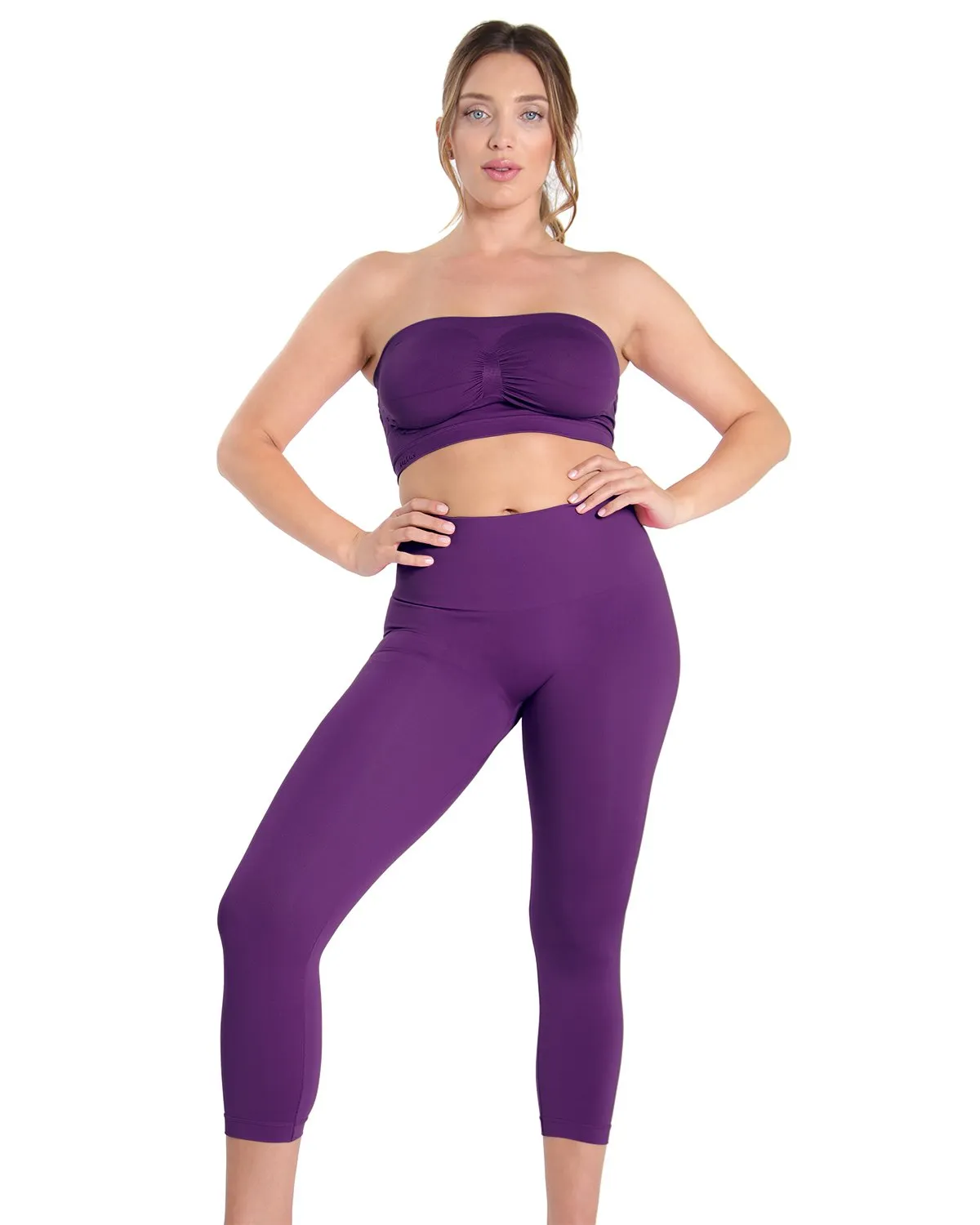 High-Waist Control Seamless Shapewear Leggings