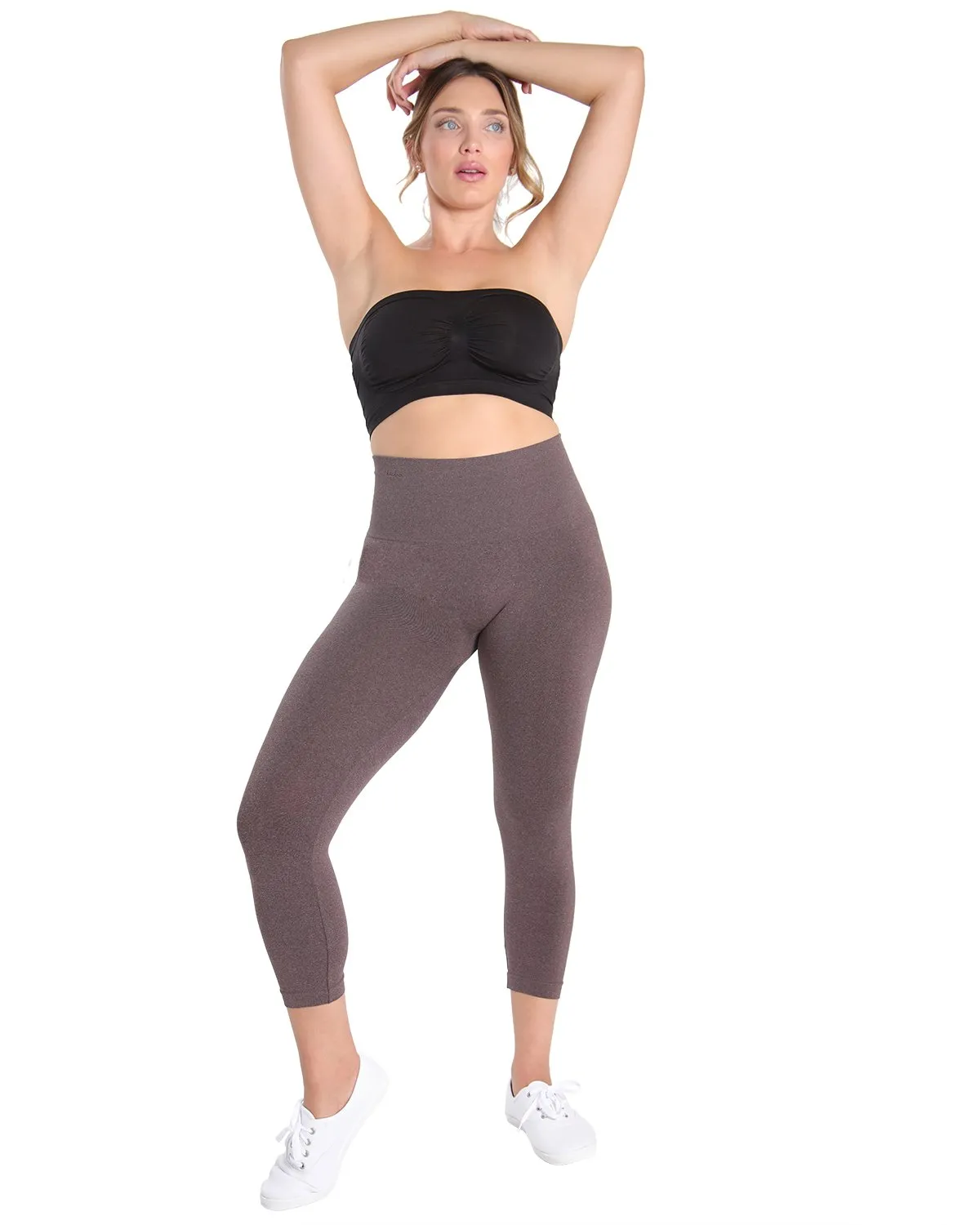 High-Waist Control Seamless Shapewear Leggings