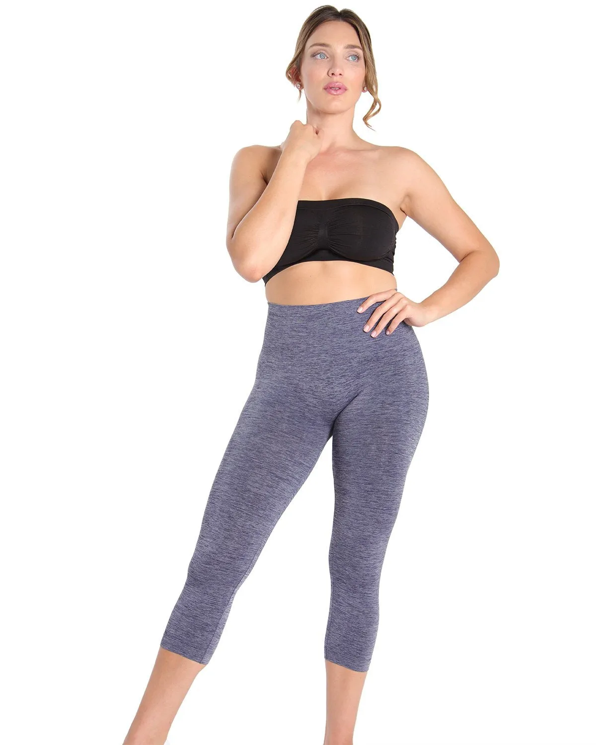 High-Waist Control Seamless Shapewear Leggings