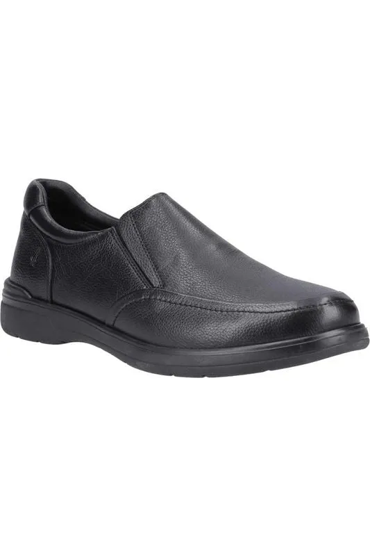 Hush Puppies Matthew Slip on shoe in Black