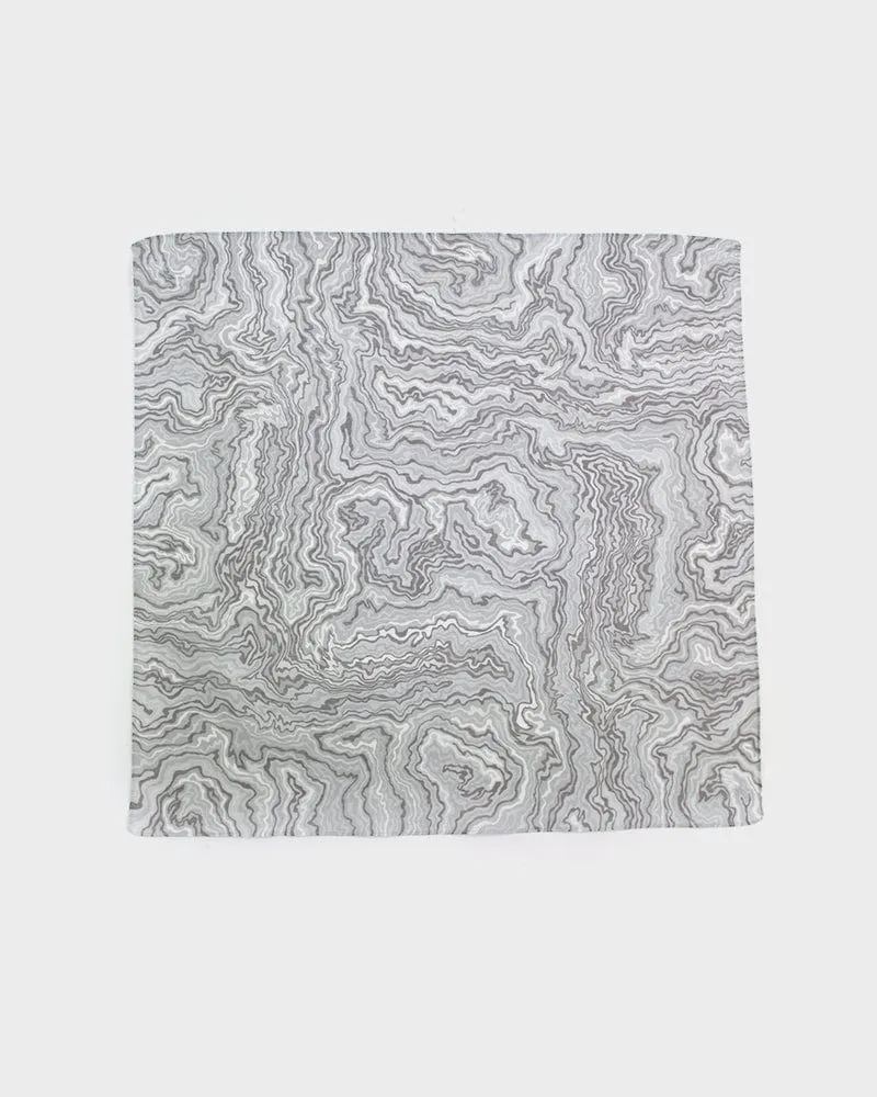 Japanese Handkerchief, Classic, Marbled, Sumi-Iro