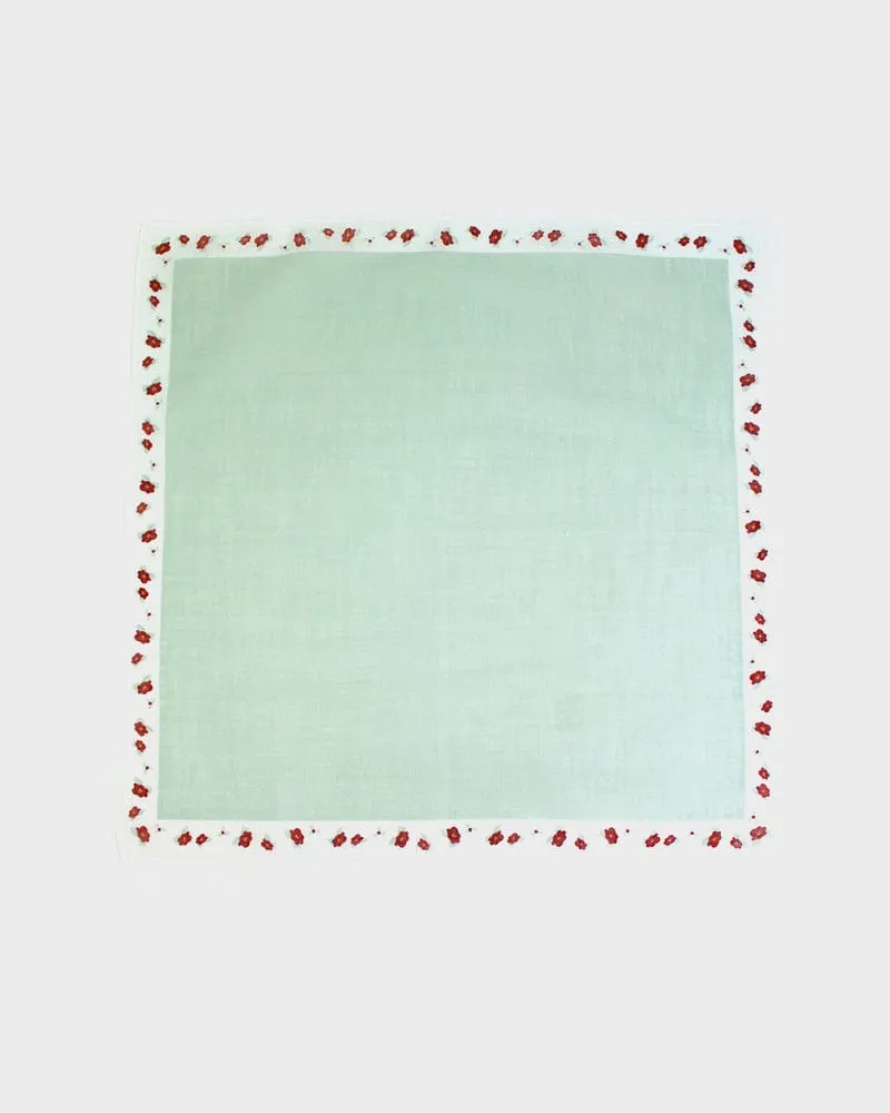 Japanese Handkerchief, Classic, Tsubaki