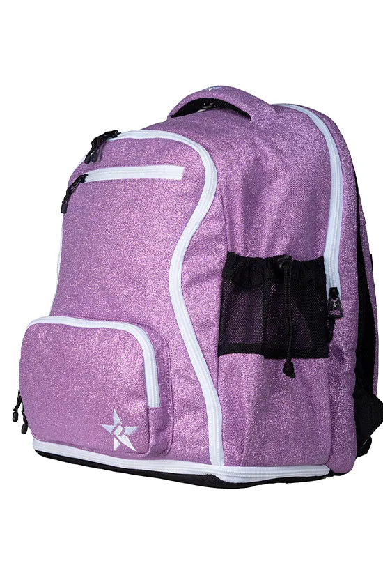 Lavender Rebel Dream Bag Plus with White Zipper