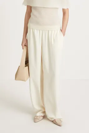 MARIA LONG TROUSERS - CREAM