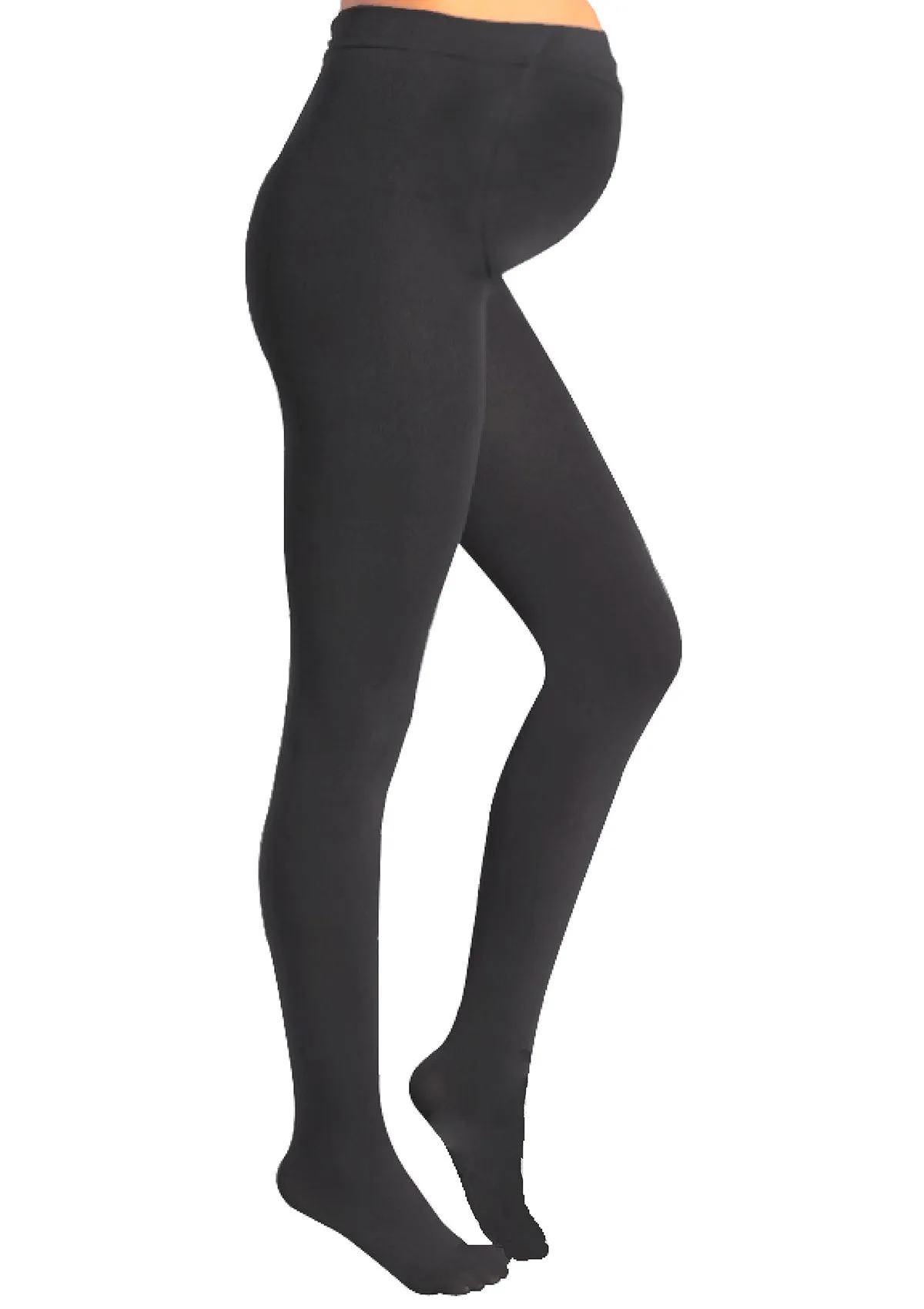 Maternity Full-Foot Fleece-Lined Tights