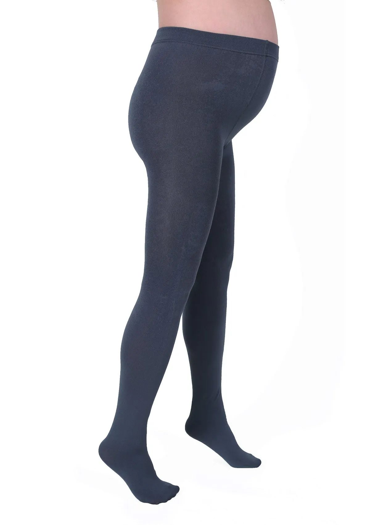 Maternity Full-Foot Fleece-Lined Tights