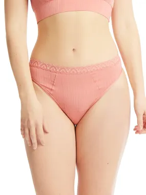 MellowLuxe™ Low Rise Thong Antique Rose Pink