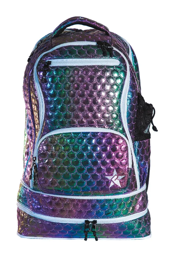 Mermaid Magic Rebel Dream Bag with White Zipper