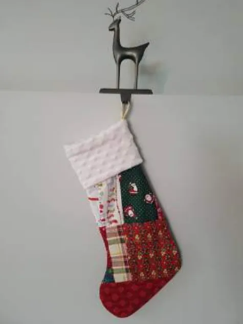 Merry & Bright Stocking Pattern