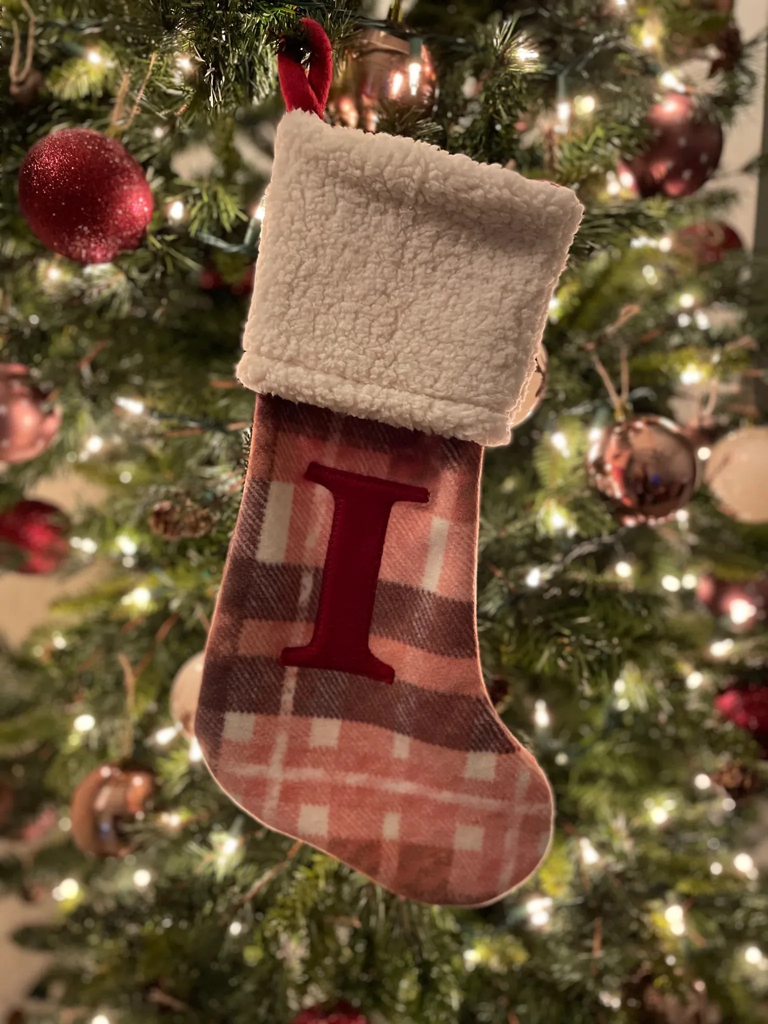 Merry & Bright Stocking Pattern