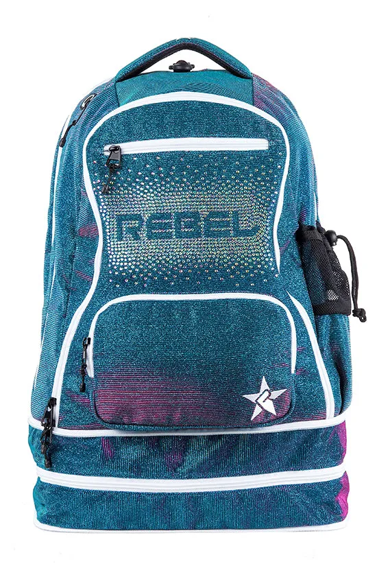 Midnight Mermaid Rebel Dream Bag with White Zipper