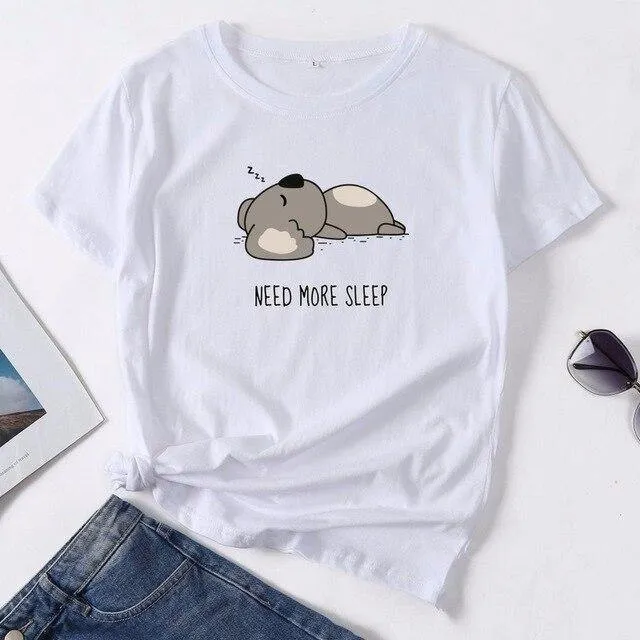 Need More Sleep Koala T-Shirt