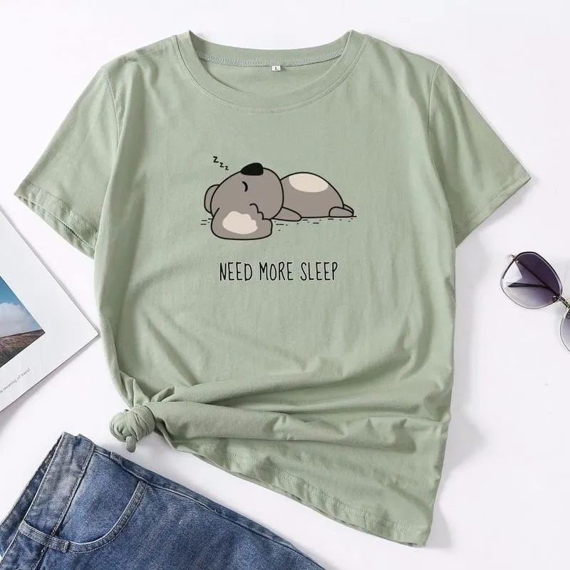 Need More Sleep Koala T-Shirt