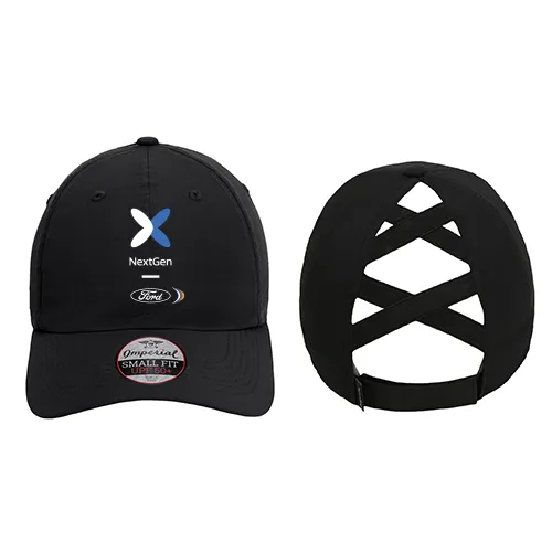 NextGen Ponytail Cap-Black