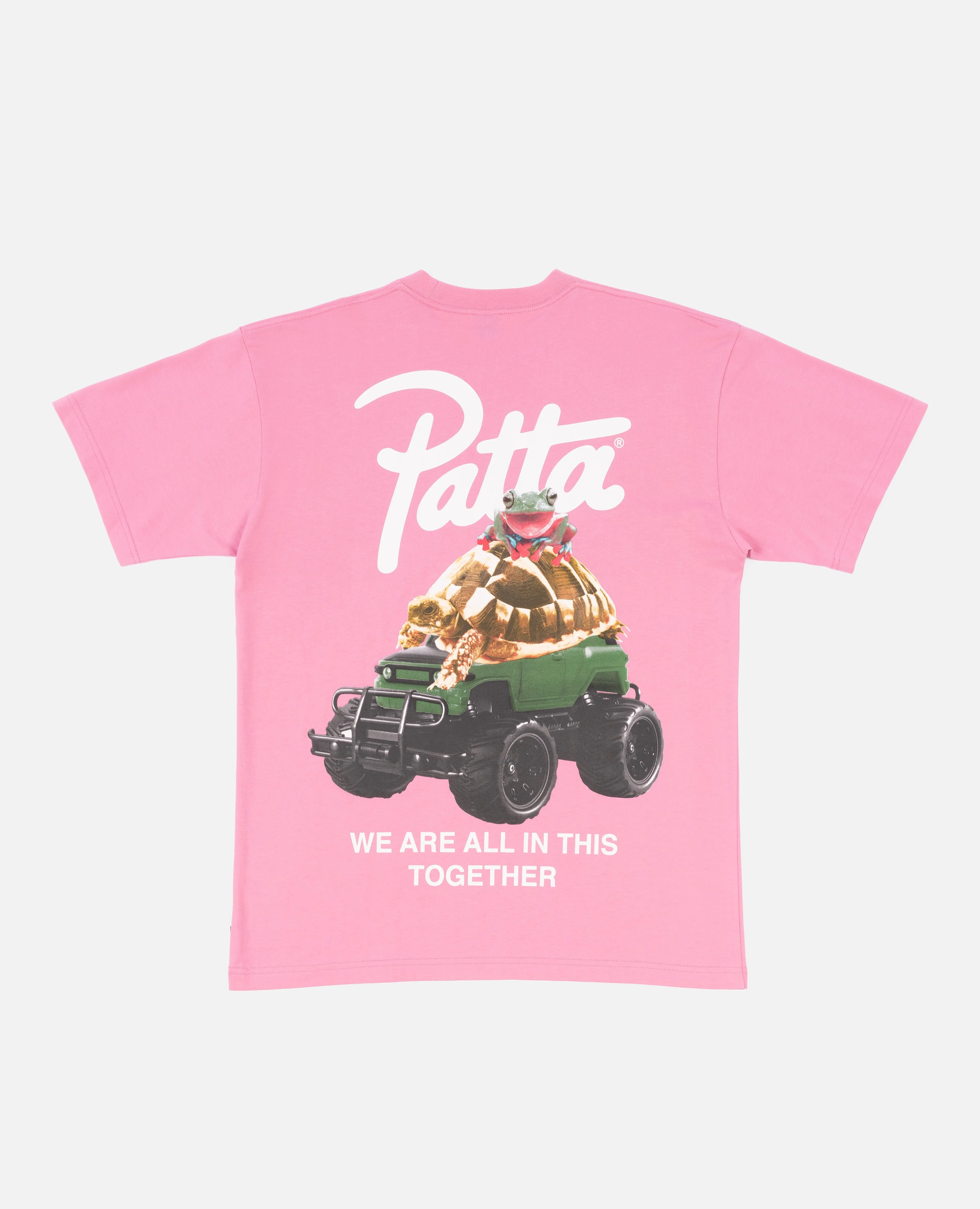 Patta Animal T-Shirt (Begonia Pink)