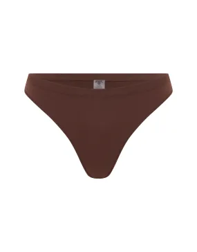 Premium Seamless G-String - Umber