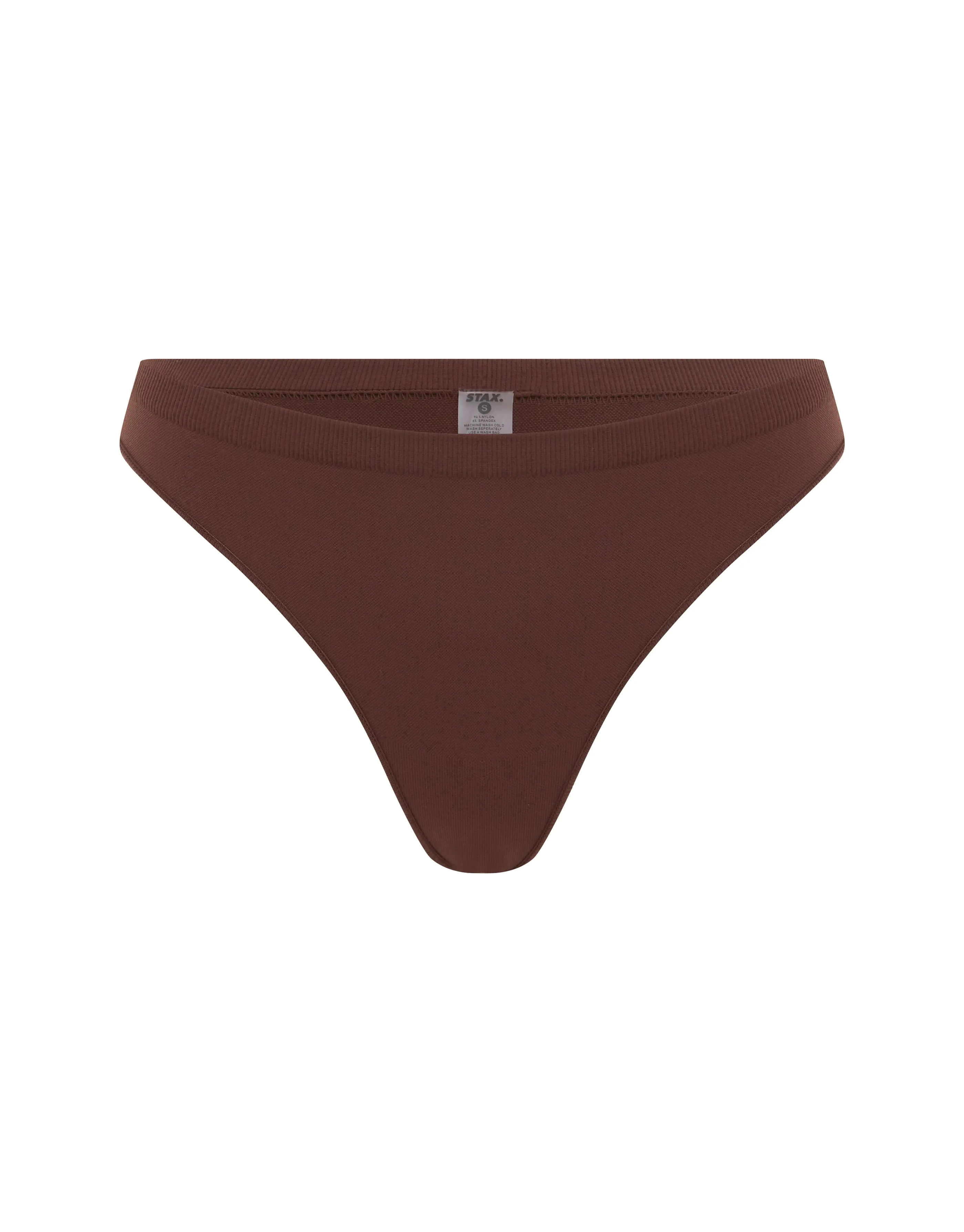 Premium Seamless G-String - Umber