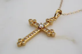 Royal Cross Necklace