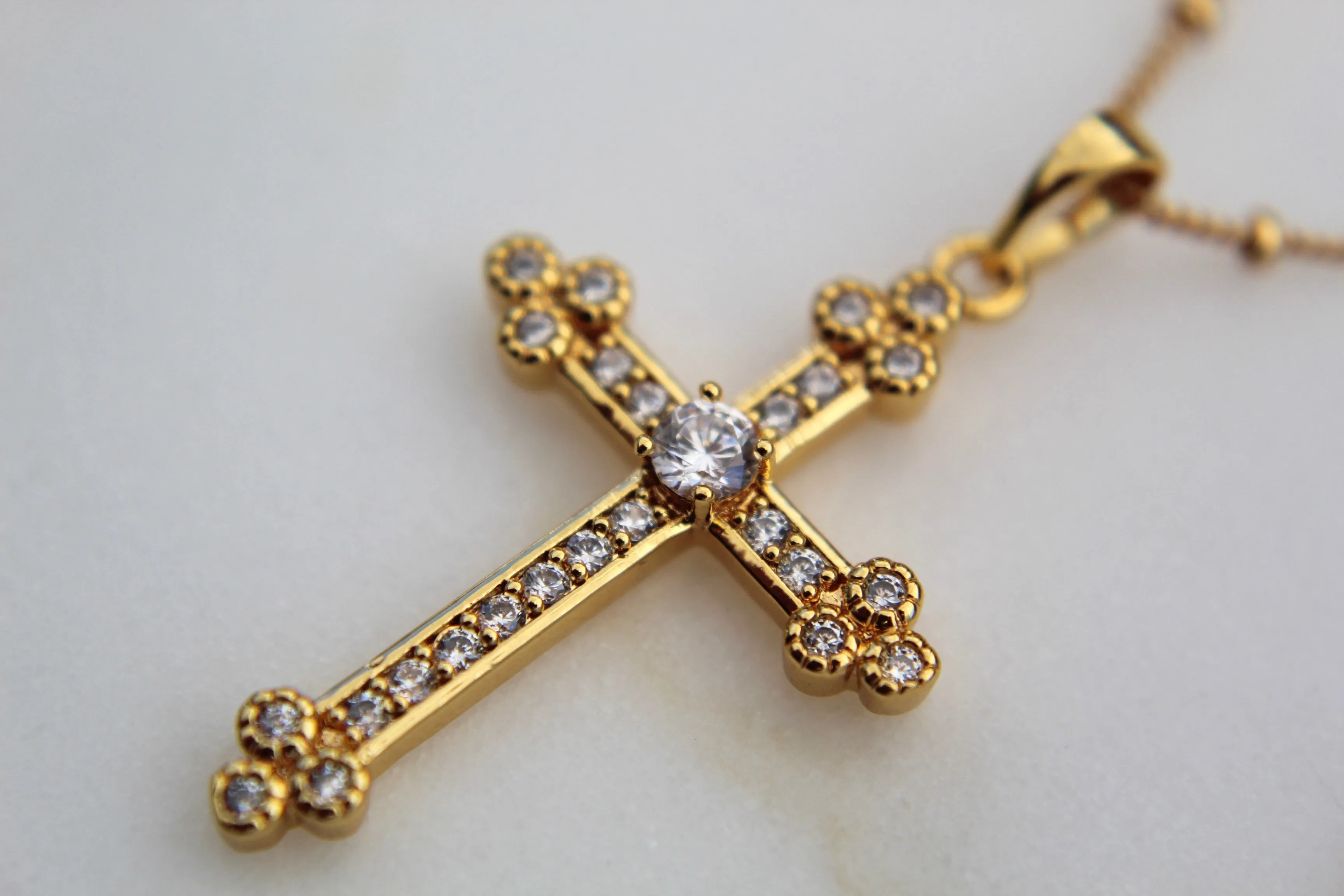 Royal Cross Necklace