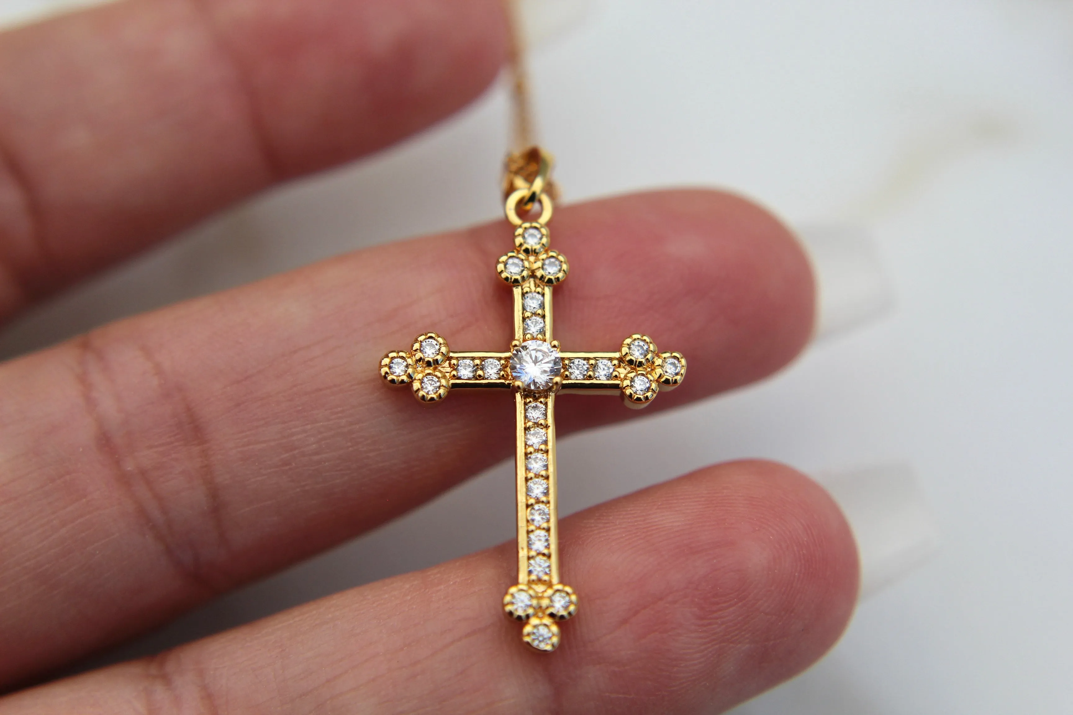 Royal Cross Necklace